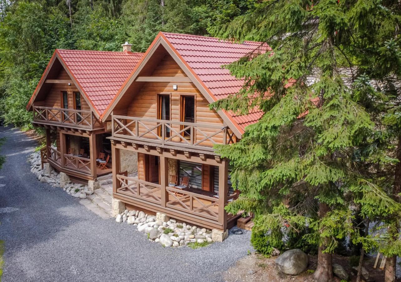 Tatrystay Riverstone Chalets Демяновская долина Экстерьер фото