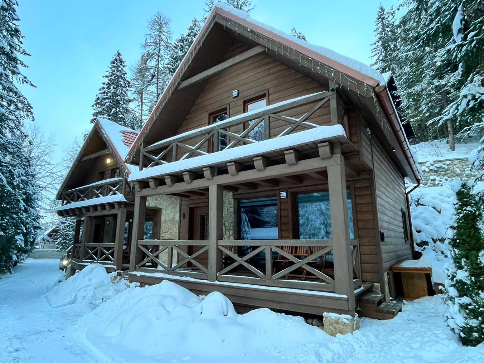 Tatrystay Riverstone Chalets Демяновская долина Экстерьер фото